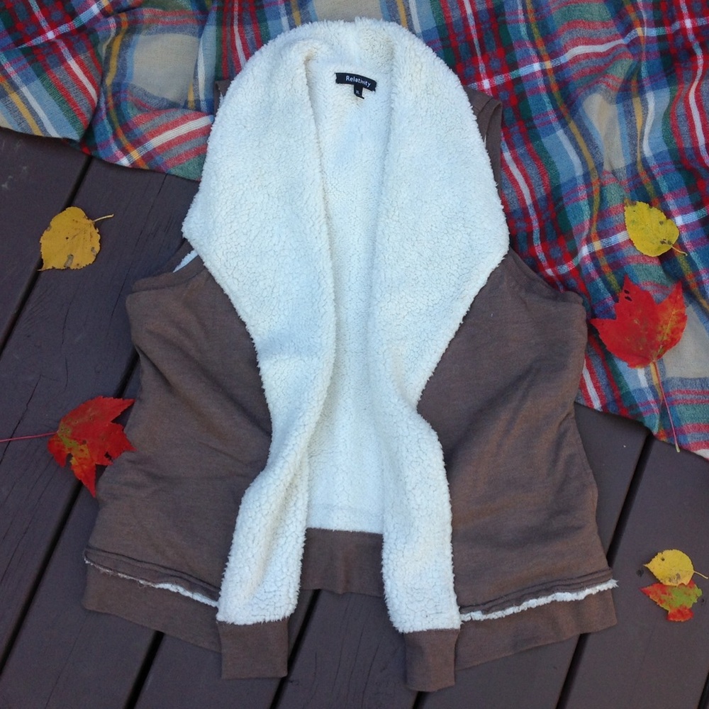 Fleece lined Vest size size XL